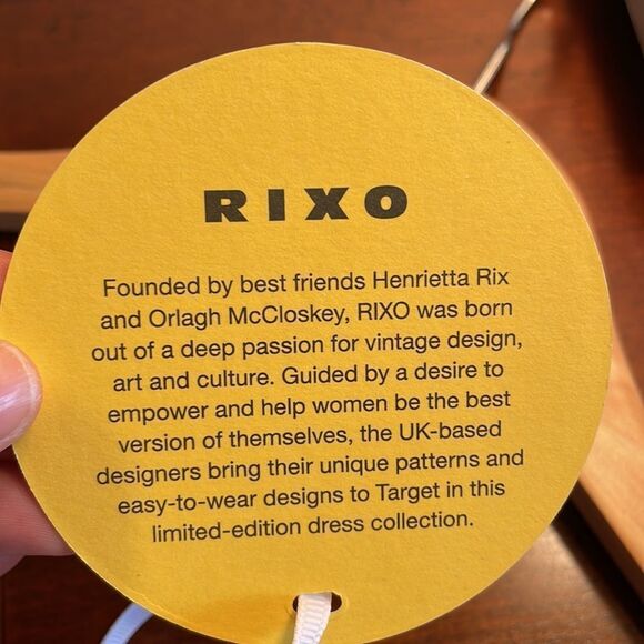 Nwt Rixo with Target collaboration multicolored flowers woman’s dress - Picture 12 of 15